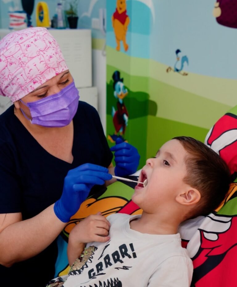 Atención dental para bebés